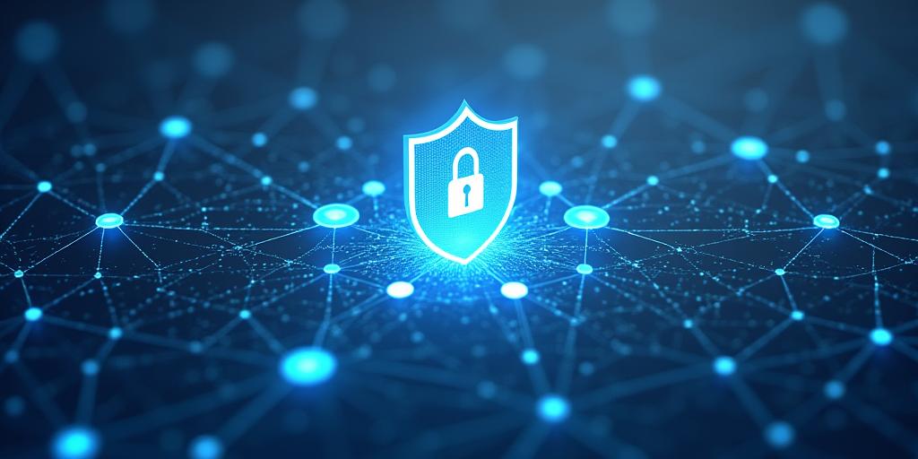 Abstrakte Darstellung von Datensicherheit und Privatsphäre