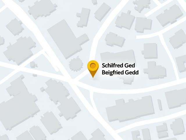 Google Maps Kartenansicht des Siegfried Geld Büros in Frankfurt am Main, Schillerstraße 74